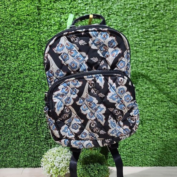 Vera Bradley Small Banbury Backpack / Calyx + Quill Black NWT main image 7